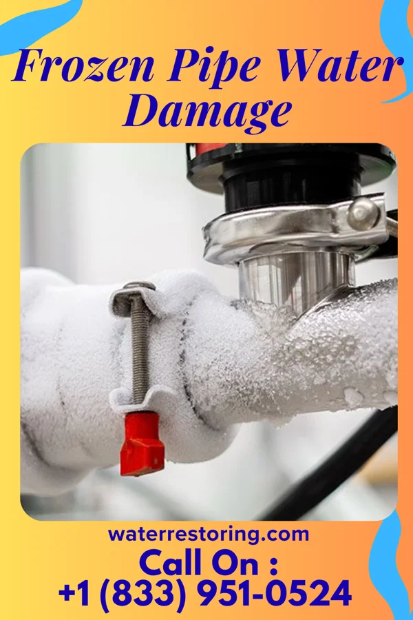 Frozen Pipe Water Damage in Reinerton, PA